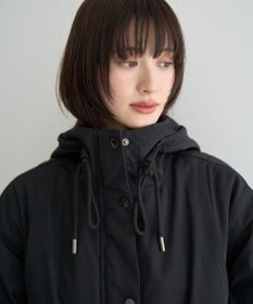 YECCA VECCA パディングフーディーコート