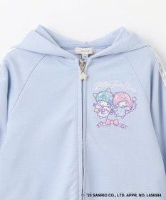 ANY KIDS 【any FAM× リトルツインスターズ 】キキ＆ララ 刺繍パーカー
