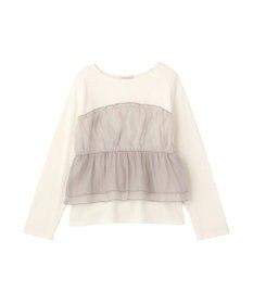 Green Parks オーガンジービスチェドッキングプルオーバー