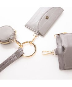 UNBILLION cachecache コンビ素材多機能スマホショルダー