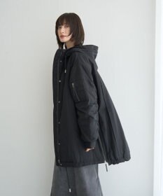 YECCA VECCA パディングフーディーコート