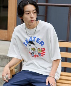 WEGO 【ユニセックス着用ITEM】アクセ付きグラフィックT（SS）