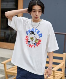WEGO 【ユニセックス着用ITEM】アクセ付きグラフィックT（SS）