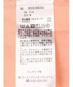 AMERICAN HOLIC シアーバックフレアＷポケットシャツチュニック