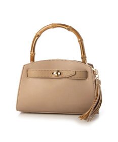 UNBILLION カシュカシュ cachecache / バンブーヒネリミニハンドバッグ