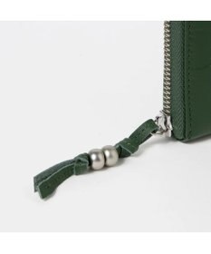 UNBILLION ペルケ perche / ドット型押しラウンドパームフィット財布