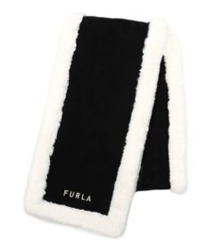 MOONBAT 【WEB限定】FURLA ファートリミングウールマフラー