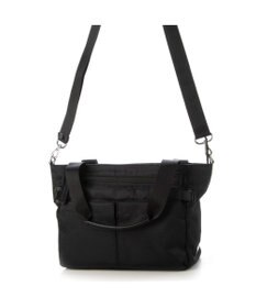 LA BAGAGERIE フロントポケット　スクエアナイロントート