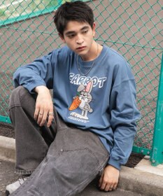 WEGO 【ユニセックス着用ITEM】アニマルキャラBIG　T（LS）
