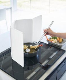 tower マグネットレンジガード タワー 4枚パネル ホワイト