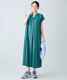 ANY L ヨーロピアンリネンフレアワンピース