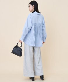 AMERICAN HOLIC 【イージーケア】バックプリーツシャツ