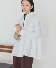 AMERICAN HOLIC 【イージーケア】バックプリーツシャツ