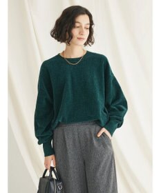 CRAFT STANDARD BOUTIQUE シェニールヤーンニットプルオーバー