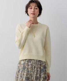 23区 【先行予約】コットンギマ クルーネック ニット