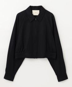 NAVE 【Nave　洗える】バルキーツイル ジップアップブルゾン