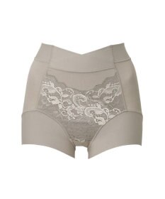 BRADELIS New York 【BRADELIS NewYork peace】綿混フィットレースショーツ ウエストからヒップ下まですっぽり包み補整するショーツ