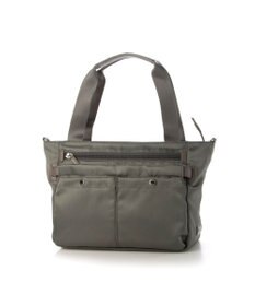 LA BAGAGERIE フロントポケット　スクエアナイロントート