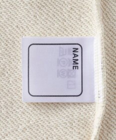 MIKI HOUSE HOT BISCUITS 【70-120cm】【Everyday Series】ワンポイント くすみカラー裏毛パイルトレーナー