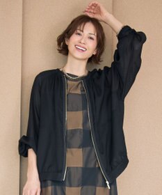 自由区 【新色追加・持ち運びに最適】メッシュ ブルゾン