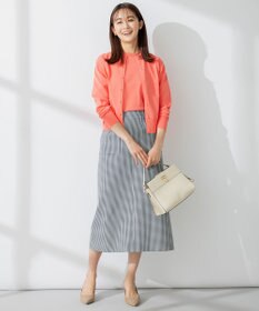 組曲 【8色展開・アンサンブル対応】ブーケカラーカーディガン