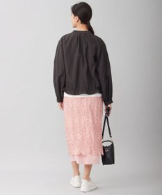 自由区 【撥水加工・UVケア・洗える】ライトグログラン ブルゾン