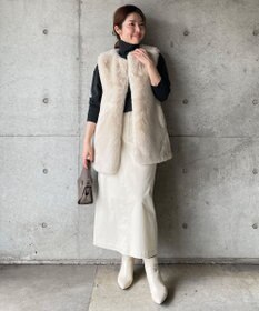 UNFILO マイビューティーニット タートルネック