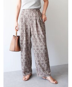 Green Parks アフリカン柄イージーパンツ