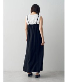 YECCA VECCA 【2点SET】シアーシャツ×Aラインキャミワンピース