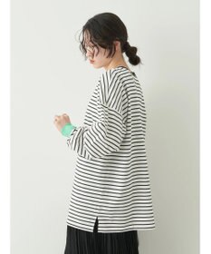 earth music&ecology トリカラーボーダーロンＴＥＥ