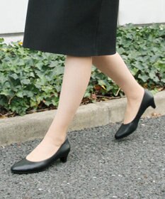 REGAL FOOT COMMUNITY 【ビューフィット】A86X やわらかい足あたりのプレーンパンプス