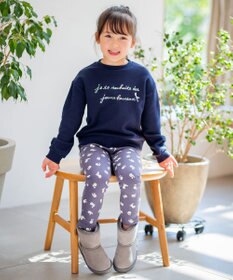 ANY KIDS 【春まで主役】レインボー刺繍トレーナー