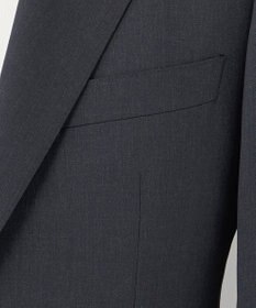 GOTAIRIKU オールシーズン対応【御幸毛織】WOOL×SOLOTEX ストレッチスーツ（グレー無地）