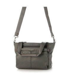 LA BAGAGERIE フロントポケット　スクエアナイロントート