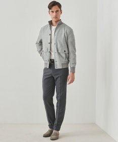 GOTAIRIKU 新作【ストレッチ/洗える/吸水速乾】ノルマンディーリネン A-1ブルゾン