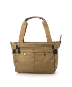 LA BAGAGERIE フロントポケット　スクエアナイロントート