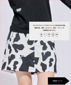 PW CIRCULUS 【WOMEN】DOVE柄 ボックススカート ゴルフウェア レディース