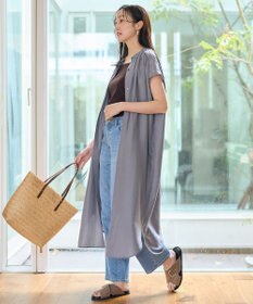 ANY スパンボイル撥水ワンピース