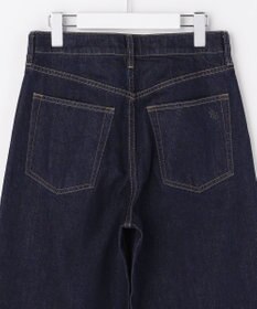 自由区 【カトリエムブーケ】Coton soie Denim ワイドストレートデニムパンツ