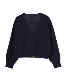 earth music&ecology ちびスカラップカーディガン