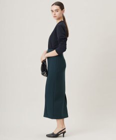 ICB 【洗える】 ウォームジャージー Vネックカットソー