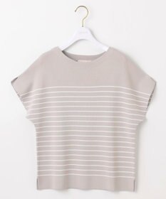 ANY SIS 【接触冷感・UVカット・洗える】ビューティクール フレンチ ニットＴ