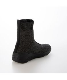 MODE ET JACOMO <carino>フロントジップニットブーツ