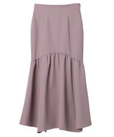 earth music&ecology ギャザー切替マーメイドスカート