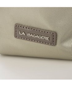 LA BAGAGERIE フロントポケット　スクエアナイロントート