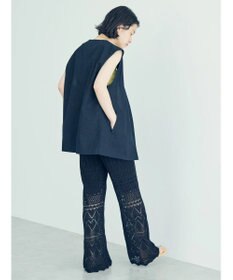 AMERICAN HOLIC 透かし編みニットパンツ