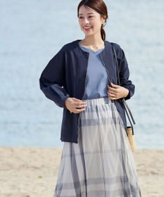 Tiaclasse 【UVケア・接触冷感】“あまラク” ハートネックカットソートップス