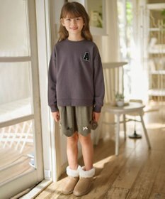 ANY KIDS 刺繍トレーナー