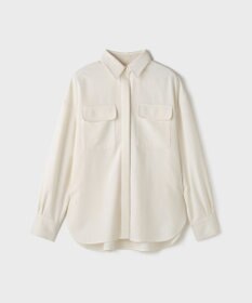 GRACE CONTINENTAL ウールミリタリーシャツ