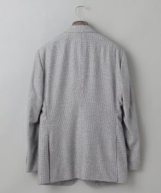 GOTAIRIKU 【CANONICO/カノニコ】サキソニーウールコットンブレンド ジャケット_グレー千鳥柄